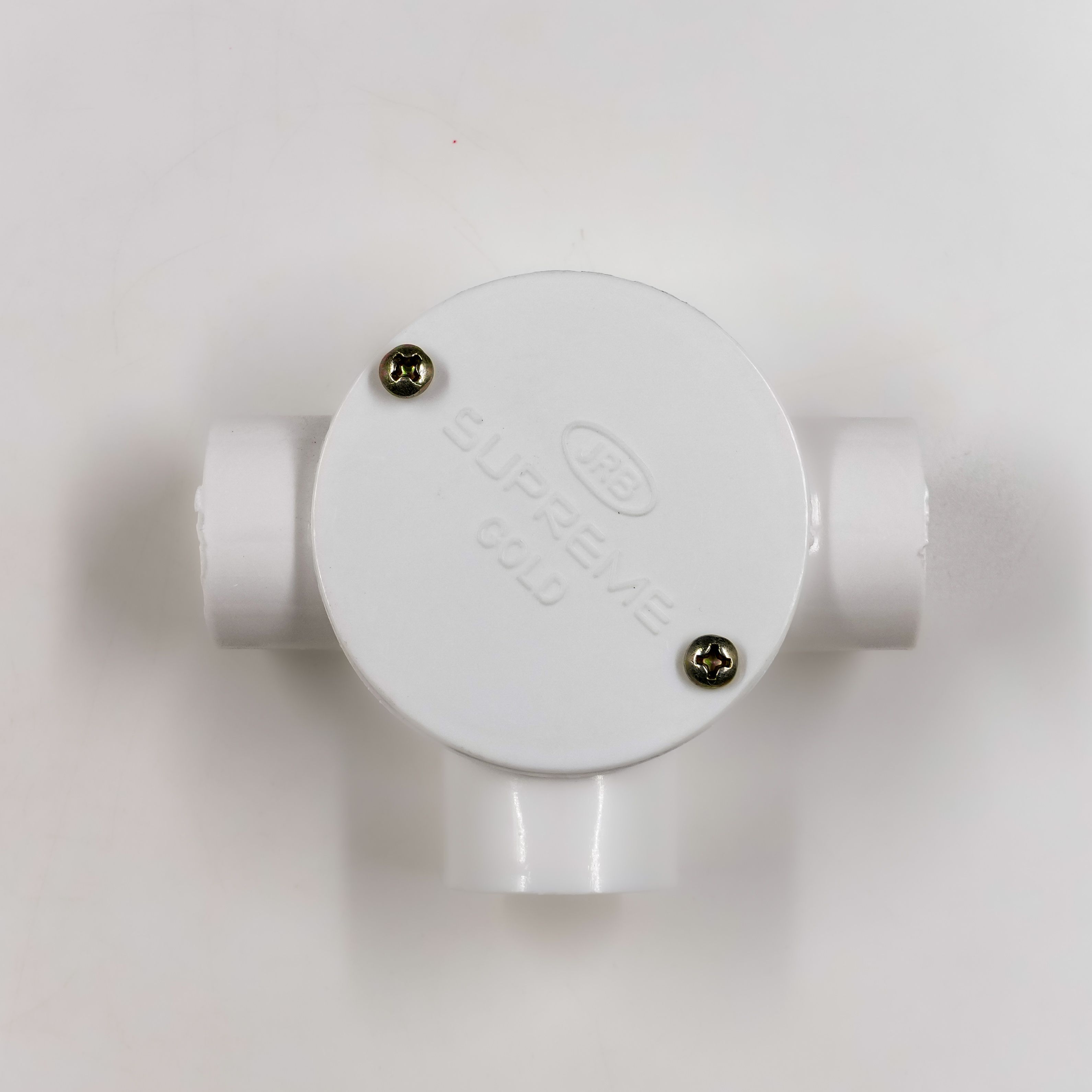 JRB Suppreme - 25Mm Conduit Junction Box 3 Way (White)